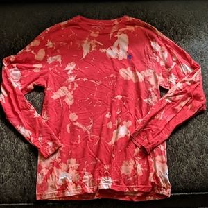 Polo Ralph Lauren long sleeve men's tee acid wash